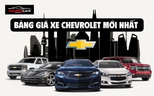 Bảng Giá Xe Chevrolet Lăn Bánh 4 - 7 Chỗ, Khuyến Mãi