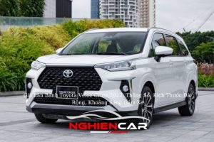 Giá Lăn Bánh Toyota Veloz Cross 2022: Thông Số, Kích Thước Dài Rộng, Khoảng Sáng Gầm Xe