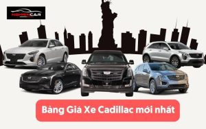 Bảng Giá Xe Cadillac Lăn Bánh 4 - 7 Chỗ, Khuyến Mãi 10/2022